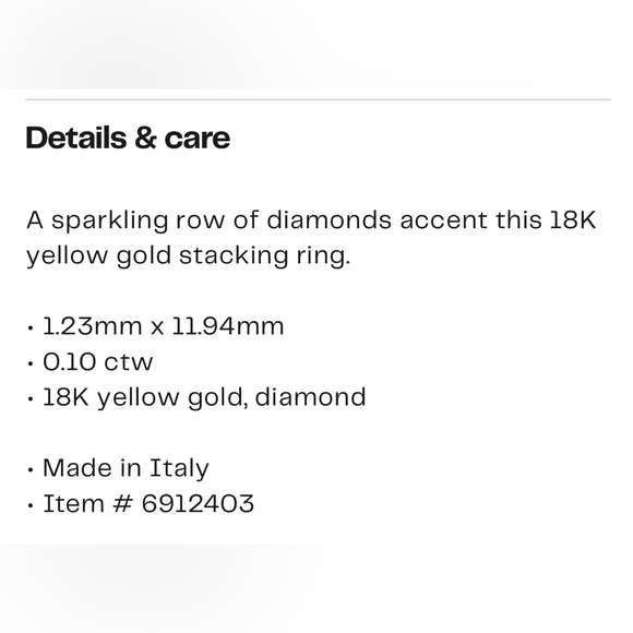 Bony Levy stackable ring - Picture 3 of 3